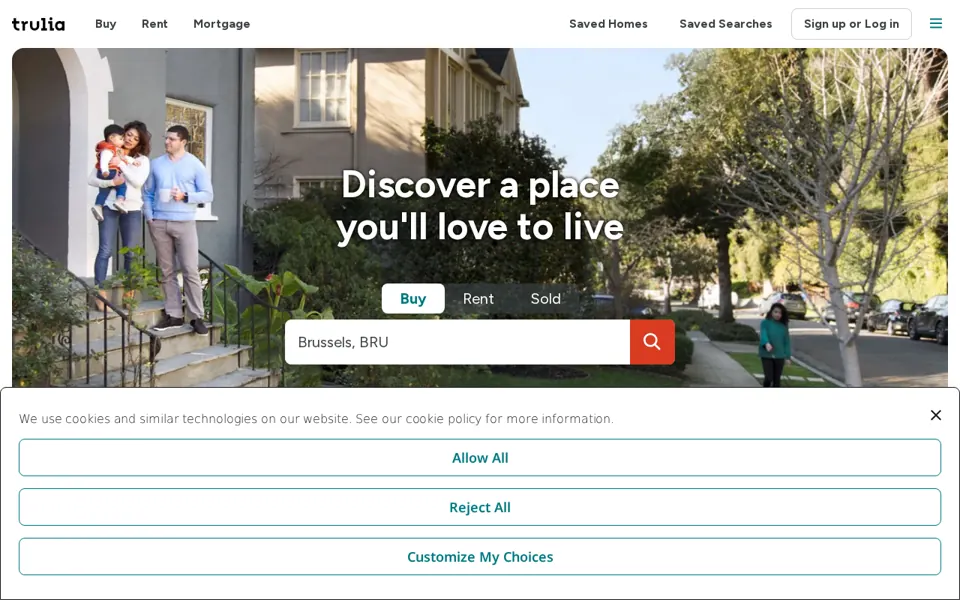 Trulia website screenshot